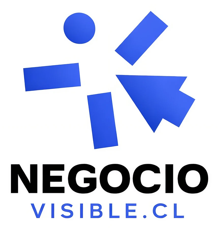 Logo oficial de NegocioVisible.cl